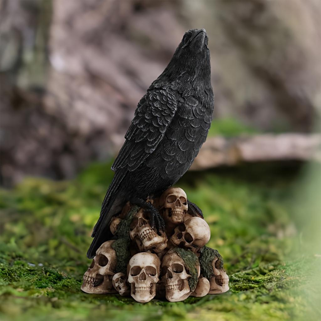Halloween Decoration, Vintage Gothic Tabletop Ornament for Home Decor