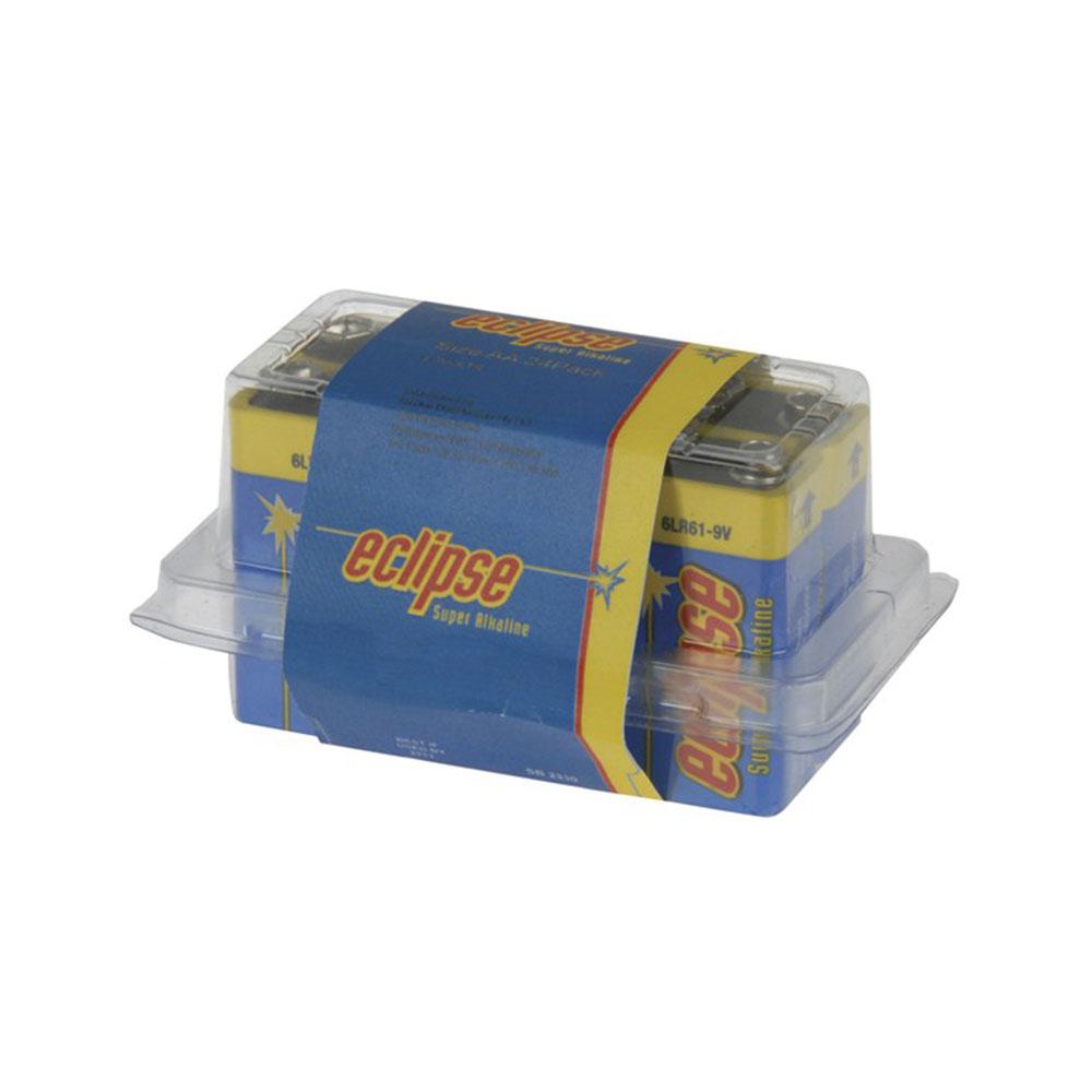 Eclipse Alkaline-Batterien 9V (Packung mit 6)