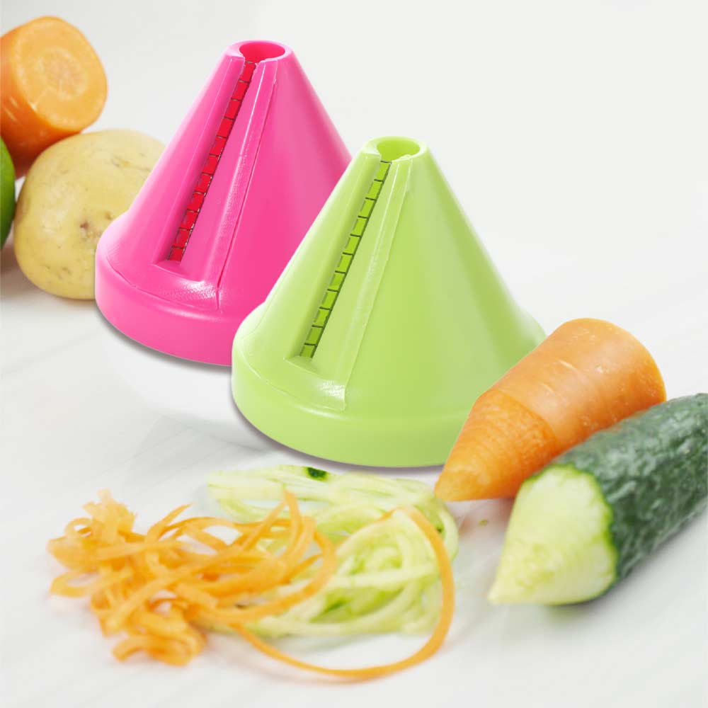 Conical Rotary Shredder Rust-proof Vegetable Slicer Kitchen Accessories Spiral Shredder  Potato