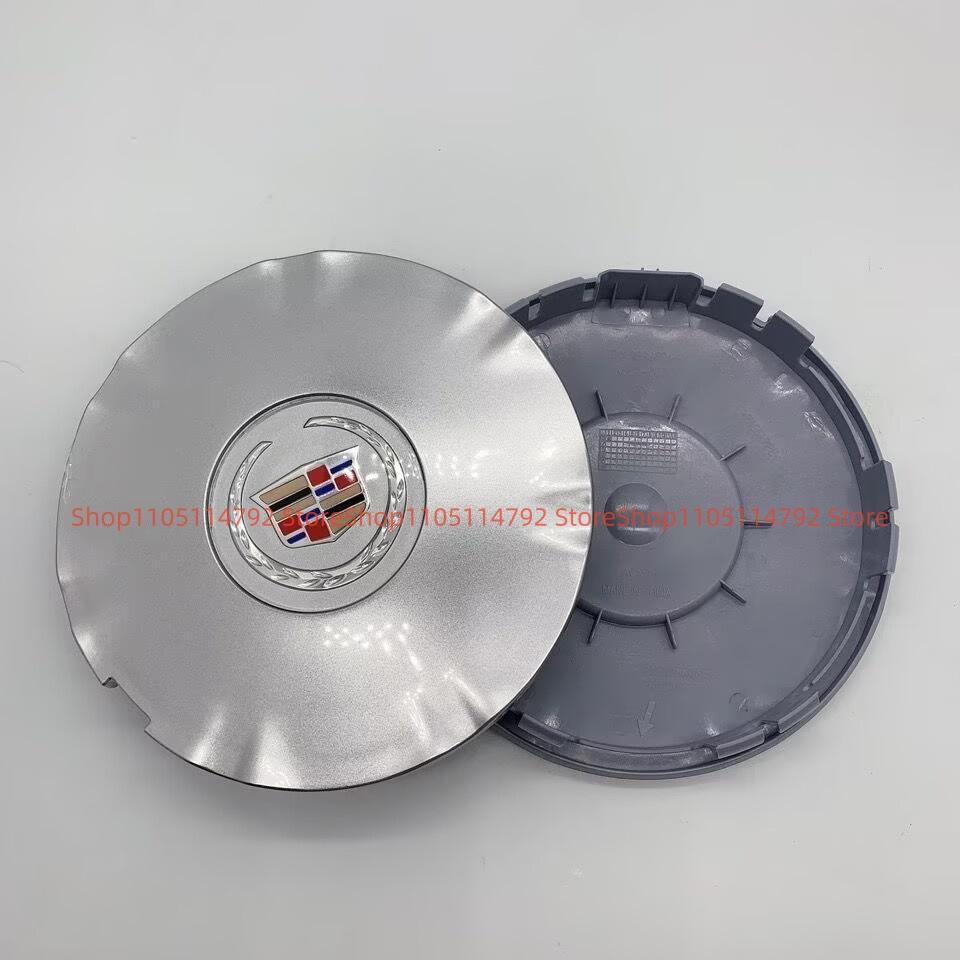 4pcs Sliver Car Wheel Center Hub Cap For 2010-2015 CADILLAC SRX 18" for 2010-2015 CADILLAC SRX OEM 9599024