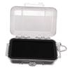 Plastic Shockproof Box with Shock Absorption Liner Outdoor Waterproof Airtight Case Transparent