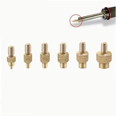 7/9/10ks Vložka s tepelným zalisováním Matice Železný hrot M2 M3 M4 M5 M6 M8 Mosazný závit Sada pro zapuštění Nástroj Pro Plast 3D Tiskárna Pájecí stanice