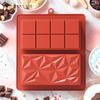 Chocolate Bar Mold Deep for Dubai Pistachio Chocolate Bar Thick Silicone Mold for Stuffed Large Candy