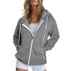 Cross-border 2026 new men's and women's sports hooded sweatshirts, European and American style casual cardigans, zipper-style tops wholesale