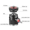 Mini BallHead With Smooth 360°Pivoting Compatible for Camera Tripod And Selfies Stick Strong Durability&High Stability