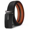 Men'S Senior Sense Viral Trends Men'S Automatic Buckle Carbon Fiber Pattern Belt Men'S Casual Belt