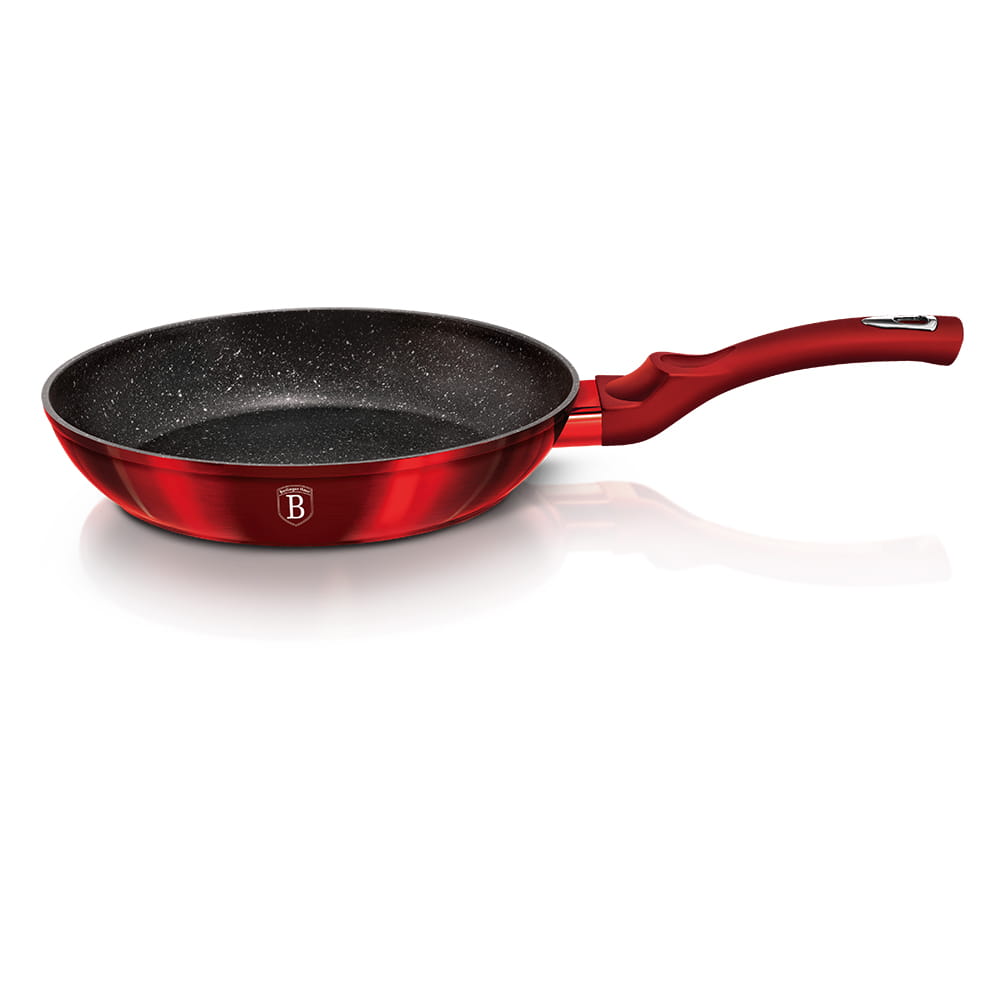 BERLINGER HAUS Metallic Burgundy Line BH-6779 3-piece pot set 24cm