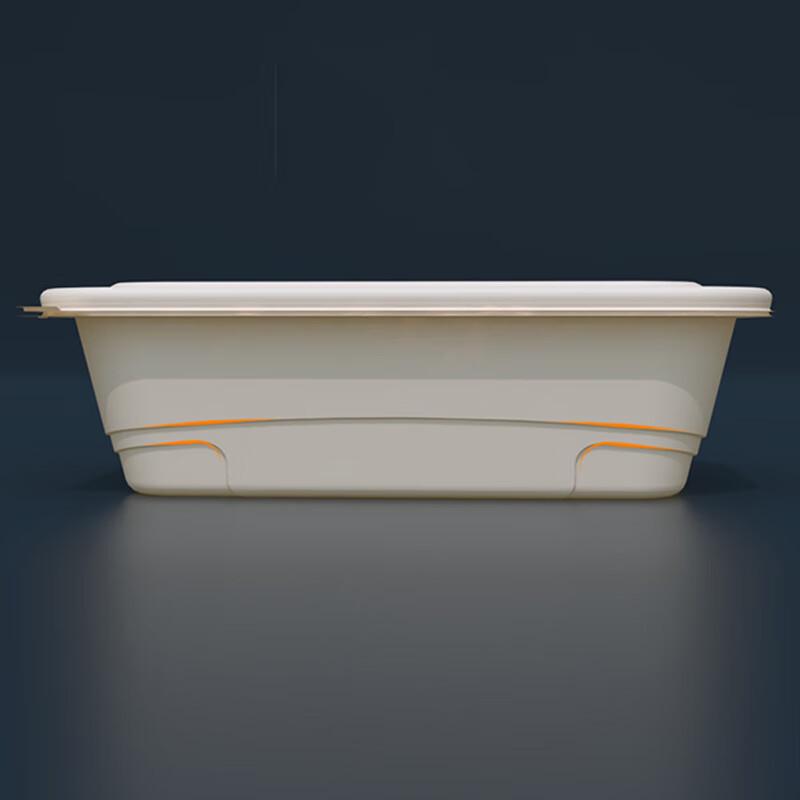 Eco-Friendly Disposable Corn Starch Food Containers with Lids