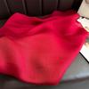 Hand-Embroidered Mulberry Silk Scarf - Elegant Spring & Autumn Shawl