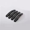 Gloss Black Carbon Fiber Pattern Door Handle Covers for 2011-2015 Chevrolet Orlando