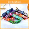 Genshin Impact Leuchtendes Gradient Geflochtenes Armband Mit Multifunktions-Elementalknöpfen