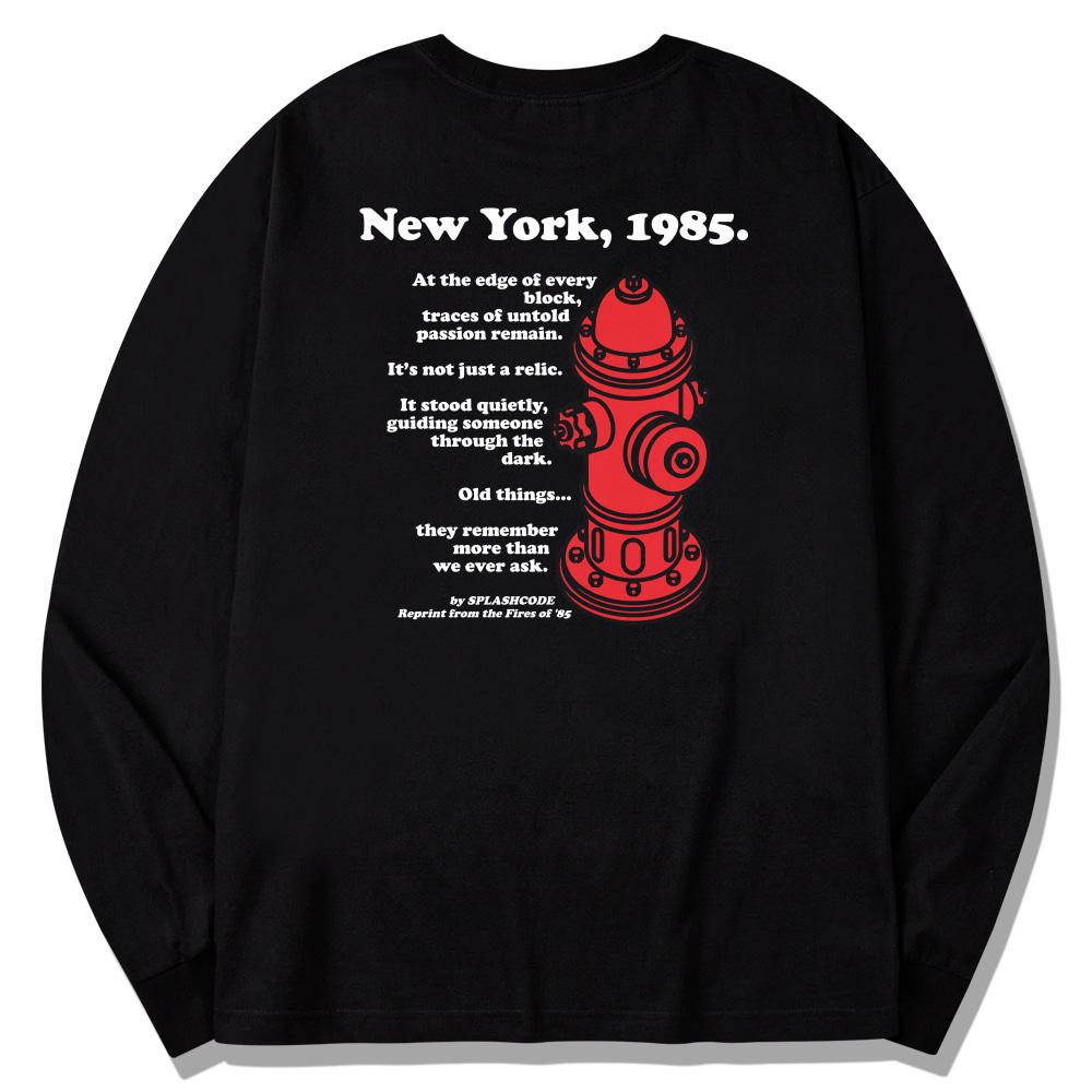 Seupeullaesikodeu Long Sleeve Black - New York 85