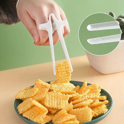 1PC Lazy Fingers Hůlky Hrát hry Jezte svačiny štětec klip Video bez špinavých rukou Spona na jídlo