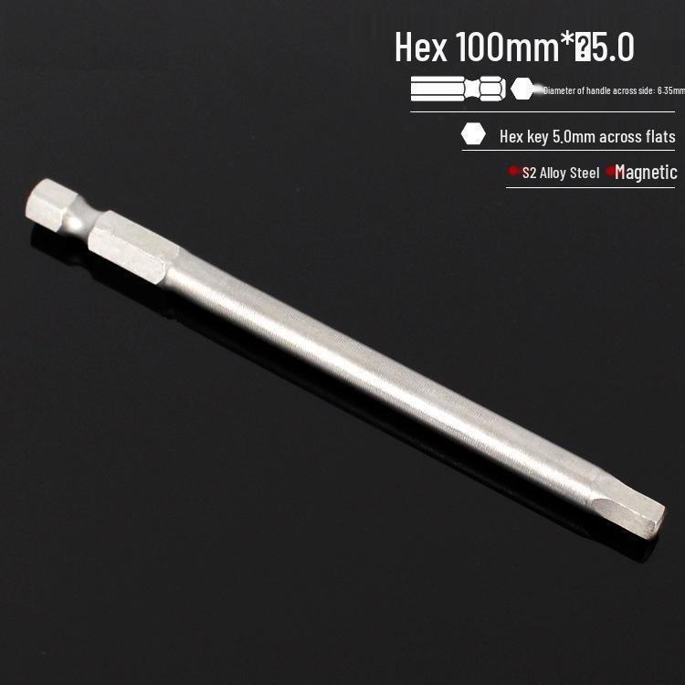 S2 Hexagon Magnetic Impact Driver Bit Set for Electric Screwdrivers