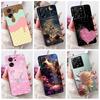 New For Xiaomi Mi 13T 5G 6.67" Case Starry Sky Moon Soft Silicone TPU Cover For Xiaomi Mi13T  2306EPN60G 6.67" Rose Phone Casing