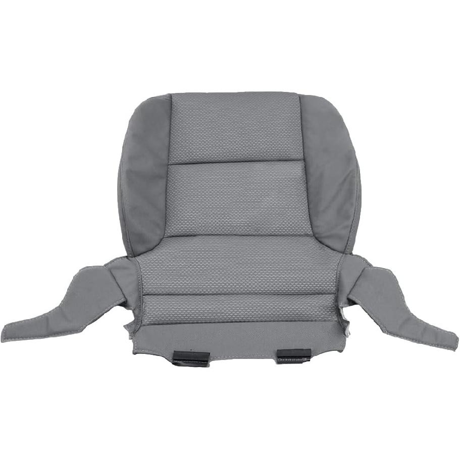 Driver or Passenger Side Bottom Cloth Seat Cover H2R or 4D7 Gray Fit for Chevy Silverado Suburban 1500 2014-2018 GMC Sierra Yukon 2500 3500 2015-2019