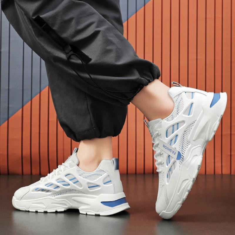 High Quality Fashion Men's Sneakers Summer Versatile Breathable Casual Shoes Tennis Shoe Designer Male Elasticity Running Shoes