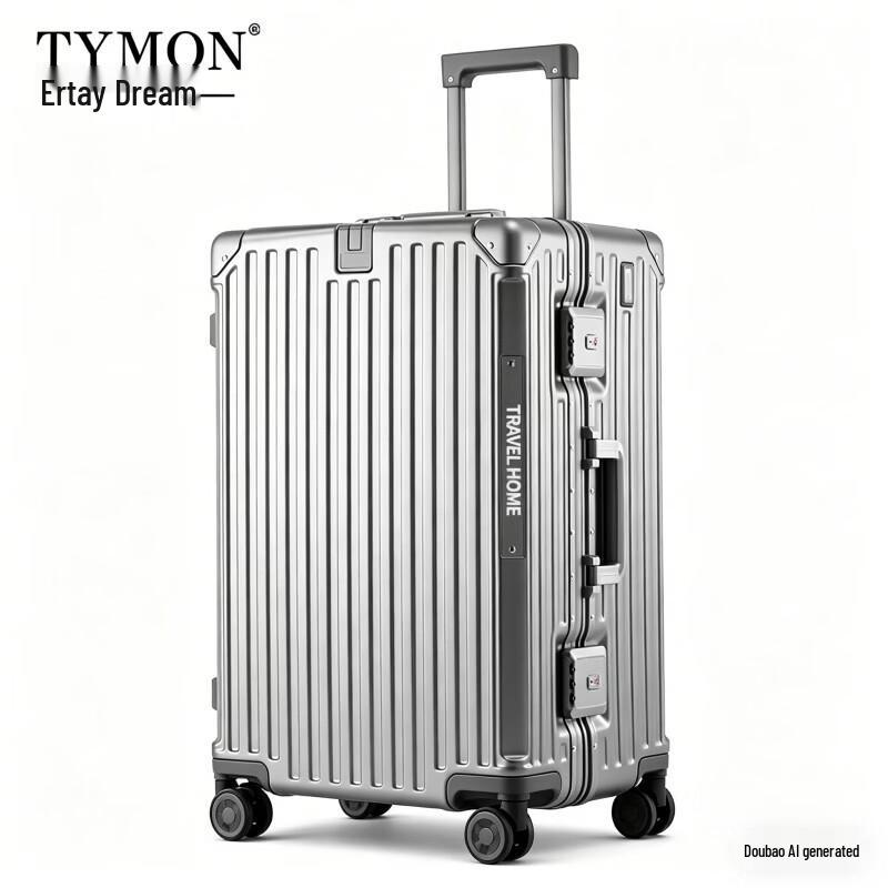 Бизнес-чемодан Tymon с алюминиевой рамой, разделение 70/30