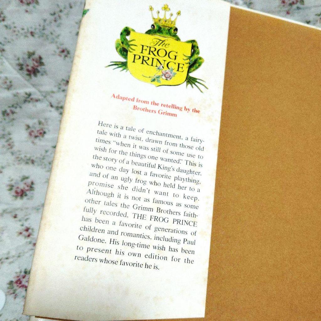 [USED] The Frog Prince by Paul Galdone