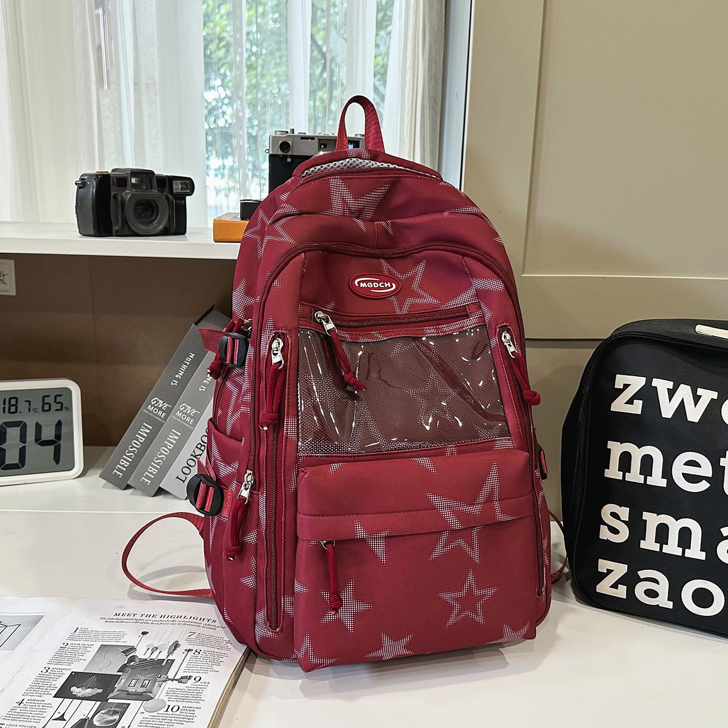 Sac à dos étudiant grande taille Rucksack Sac d'école pour filles Grande capacité Sac à dos pour femmes Mignon pour filles Loisirs Voyage Mochila