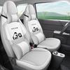 Panda Mini Cartoon Car Seat Cover, Full Wrap, Cute Leather for All Seasons