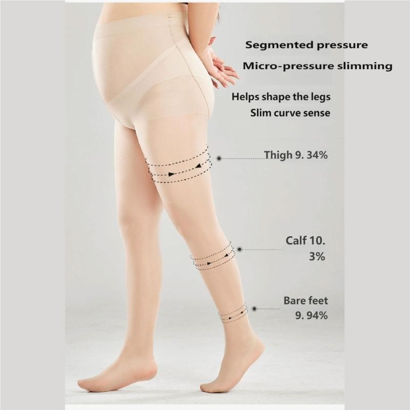 Large Size Pantyhose Ultra Thin and Breathable Sheer Tights High Waist Control Top Leggings Stockings for Women Hosiery