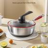 KOBACH 24cm 316L Stainless Steel Non-stick Stir-Fry Pan