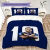 Inter Milan Pattern Bedding Uilt Set Uilt Cover Pillowcase Home Decoration Birthday Gift (1 * Duvet Cover + 2 * Pillowcase  Without Core)61