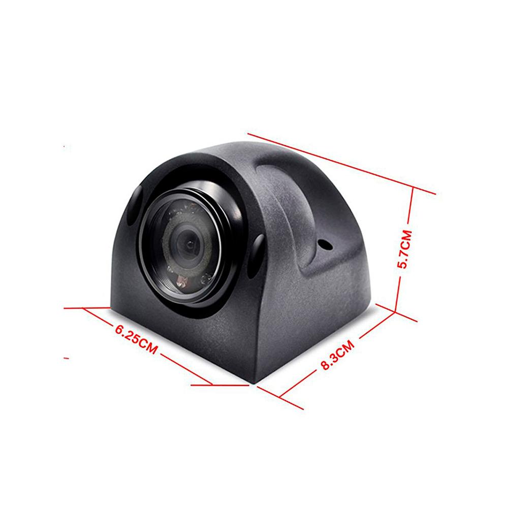 4-Pin Heavy Duty 12-24V 1080P AHD Seitenkamera 10 IR-LEDs IP69 Für LKW Bus