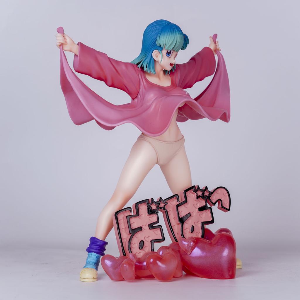 Toys Model Dragon Ball Z Bulma Figure Lift Up The Skirt Bulma Action Figure Pvc Statue Collection Gifts