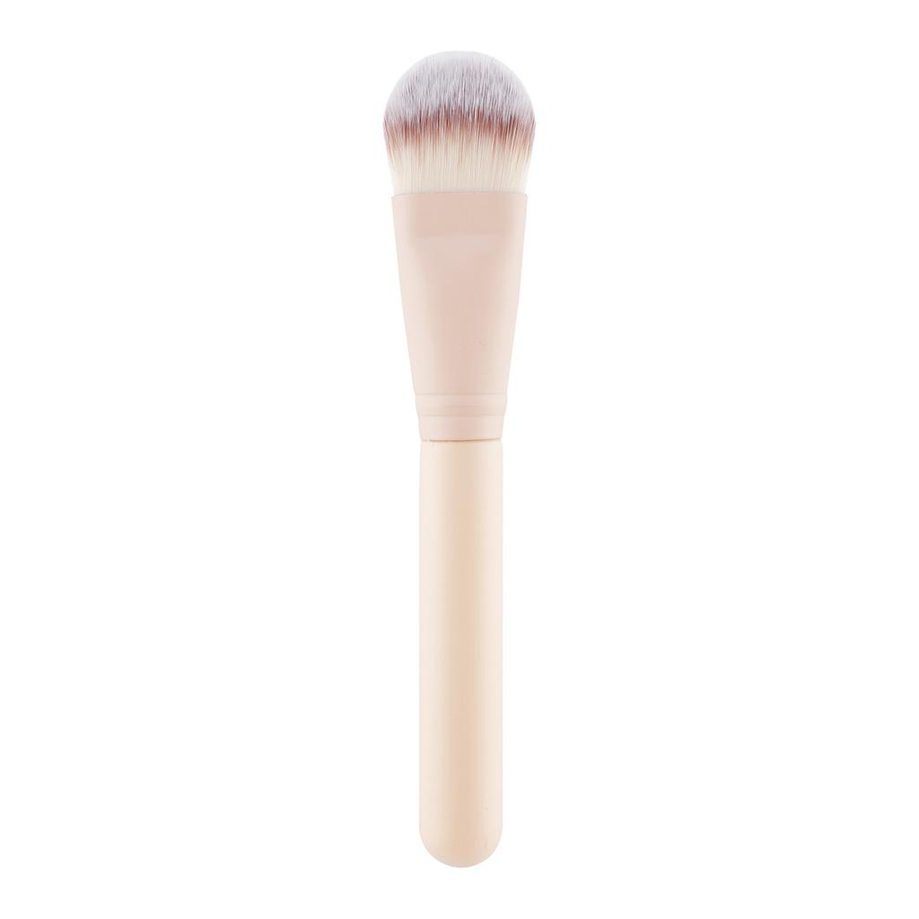 New single tongue foundation brush widened flat head non-marking liquid foundation brush does not eat powder makeup brush mask brush