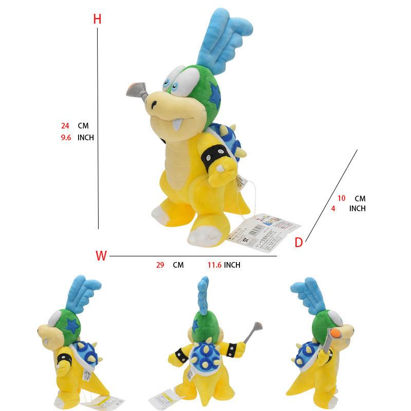 Soft And Huggable Mario Plush Toys Including Luigi Remira And Wendy Perfect For Kids