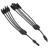 Solar Connector Y Branch 1 to 4 Waterproof Parallel Adapter Splitter for Outdoor