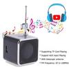 FM Portable Mini Radio Micro Treble Bluetooth Portable Voice For Computer Mobile Phone MP3 Music Support Micro TF card