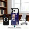 M-Maluma B-BRONCEADOR Phone Case Magnetic For iPhone17 16 15 14 13 12 Pro Max For Magsafe Wireless Charging Cover