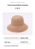 Handmade Raffia Foldable Sun Hat for Women - Versatile Summer Beach Hat with Sun Protection