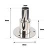 22mm / 24mm Stainless Steel Thru Hull Exhaust Fitting Tube Pipe Socket Hardware Part Air Diesel Heater For Car Boat Truck
