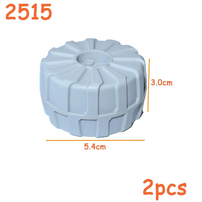 Non-Toxic Tire Wheel Cross Hole Car Truck Wheels Hub Hard Plastic Technical Bricks Moc Motorcycle Tyre & Rim Construction Building Blocks