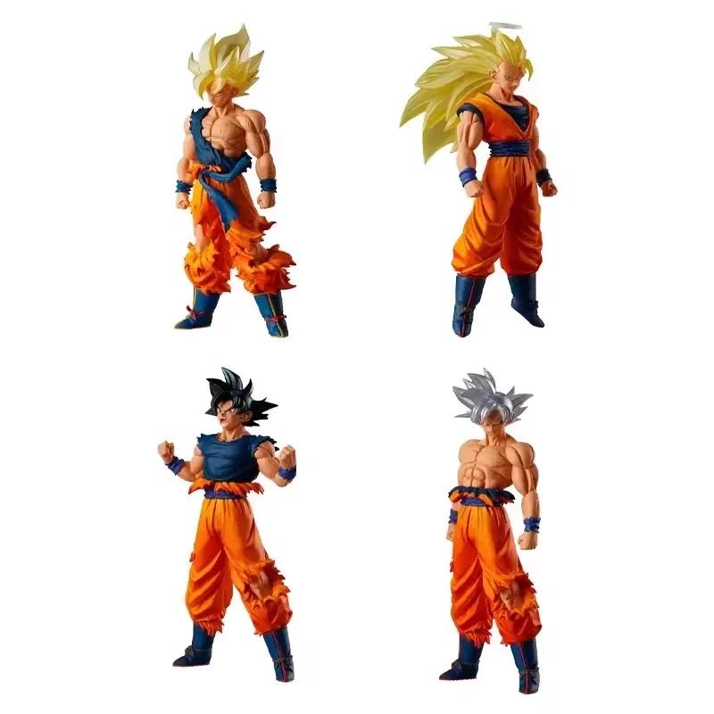 Original Dragon Ball HG Series Gacha Toys Son Goku Migatte no Gokui Anime Figure Model Ornaments Toys