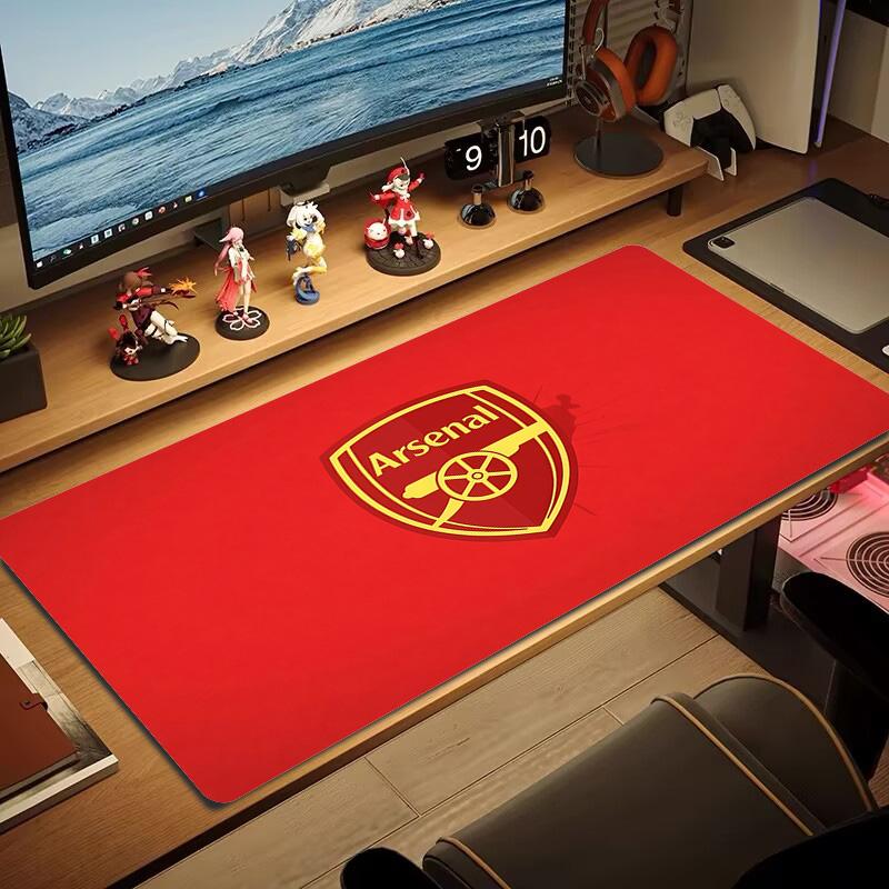 Arsenal Football Club3 Print  Cushion Non-slip Laptop Tablet Big Mousepad XXL Mat Mini PC Playmat With Lock Edge