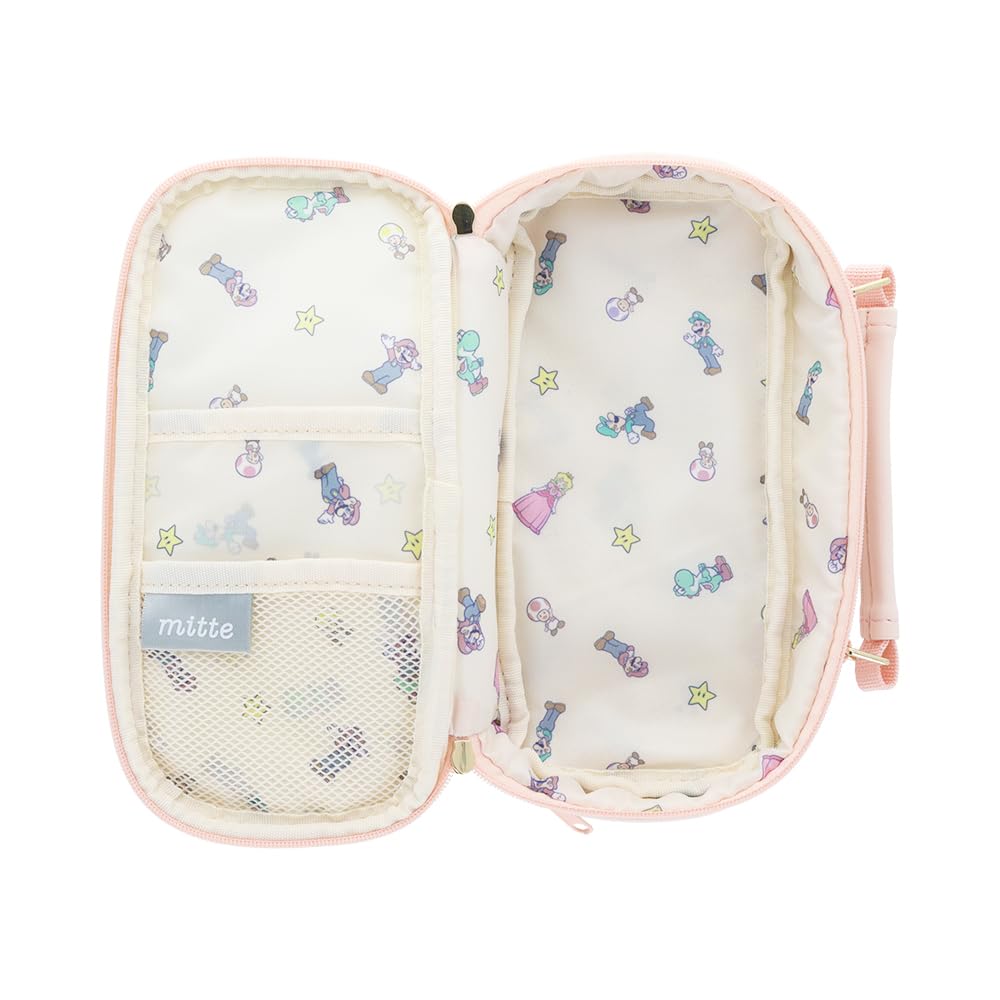 Stationery Super Mario Pencil Case with Ally S1429043 Sun-Star Function,