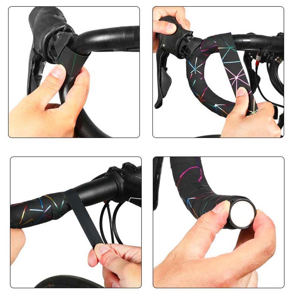 Bar Plug EVA + PU Damping Bicycle Accessories Bike Bar Tape Handle Bar Belt Bicycle Handlebar Tape