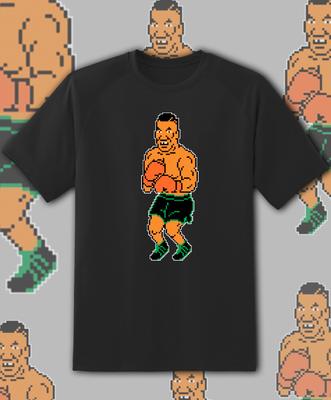 Mike Tyson 8 Bit Punch Out Art Retro Game Shirt Youth To Adult  S-6XL Fast Ship! Unisex T-Shirt
