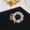 Elegant Women's Brooch: Versatile Bow & Insect Flower Design with Anti-Exposure Feature