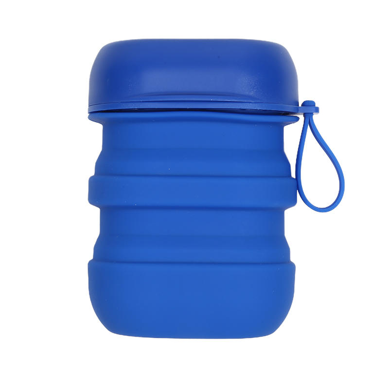 Portable Folding Waterproof Travel Soap Box Silicone Leak Proof Foldable Soap Box With Handle Soap Case Outdoor