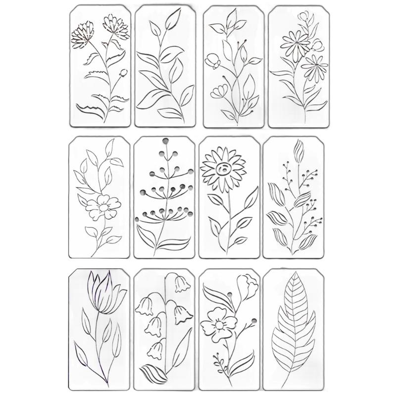 

Профессиональный многоразовый художественный трафарет Шаблон с точной вырезкой Форма Шаблон Набор инструментов для рукоделия Для творческих дизайнерских проектов