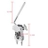 Drum Clamp Zinc Alloy Clip Drum Stand Sort Tool Reorganize Drum Clamp Silver Percussion Musical Instrument Parts & Accessories