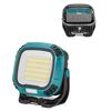LED Camping Flashlight Portable Floodlight Type-C Rechargeable Cordless Emergency Light Multi Light Modes for Garage Repairing