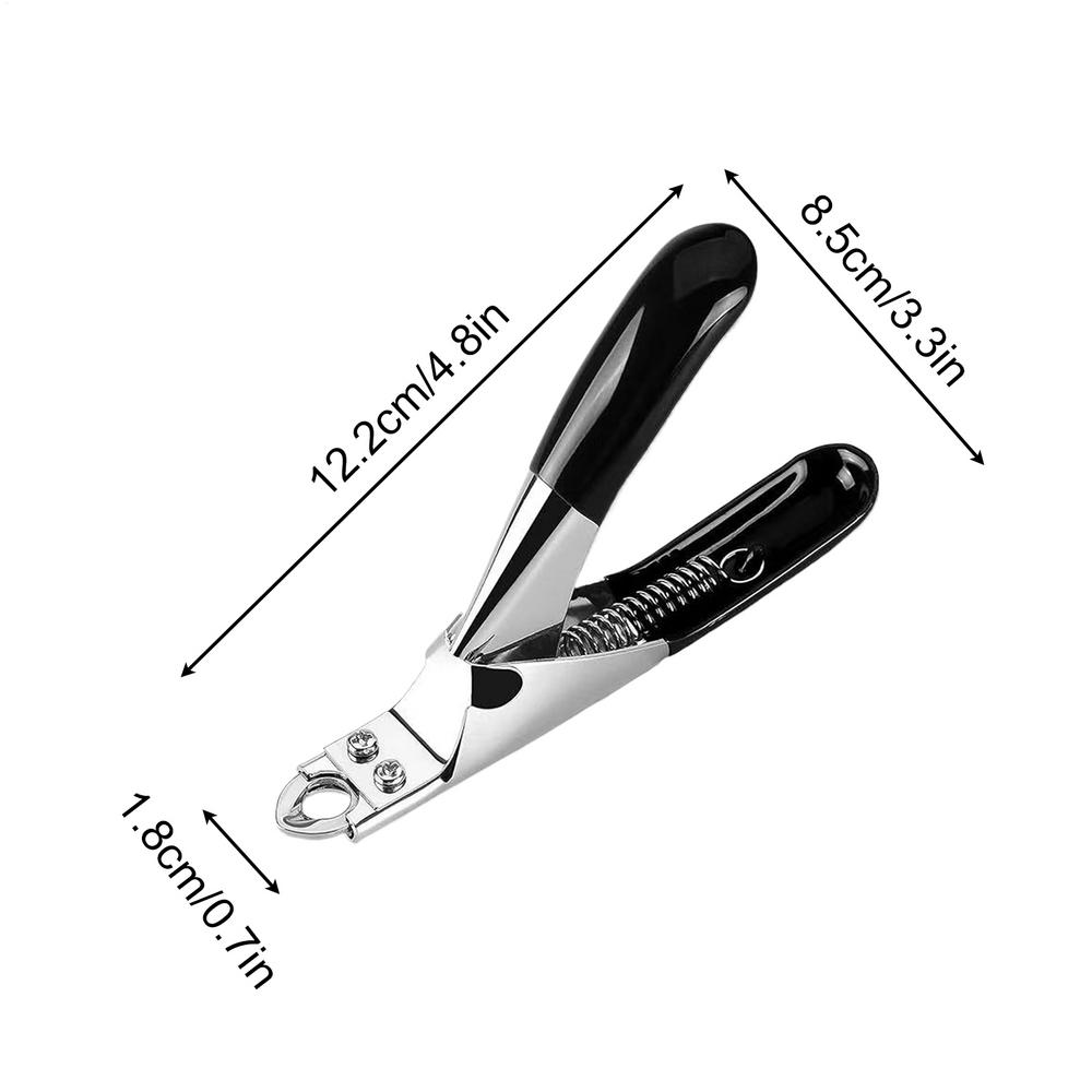 Dog Nail Clippers Stainless Steel Pet Claw Grooming Tool With File Cat Nail Cutter for Small Medium Large Puppy Kitten Home