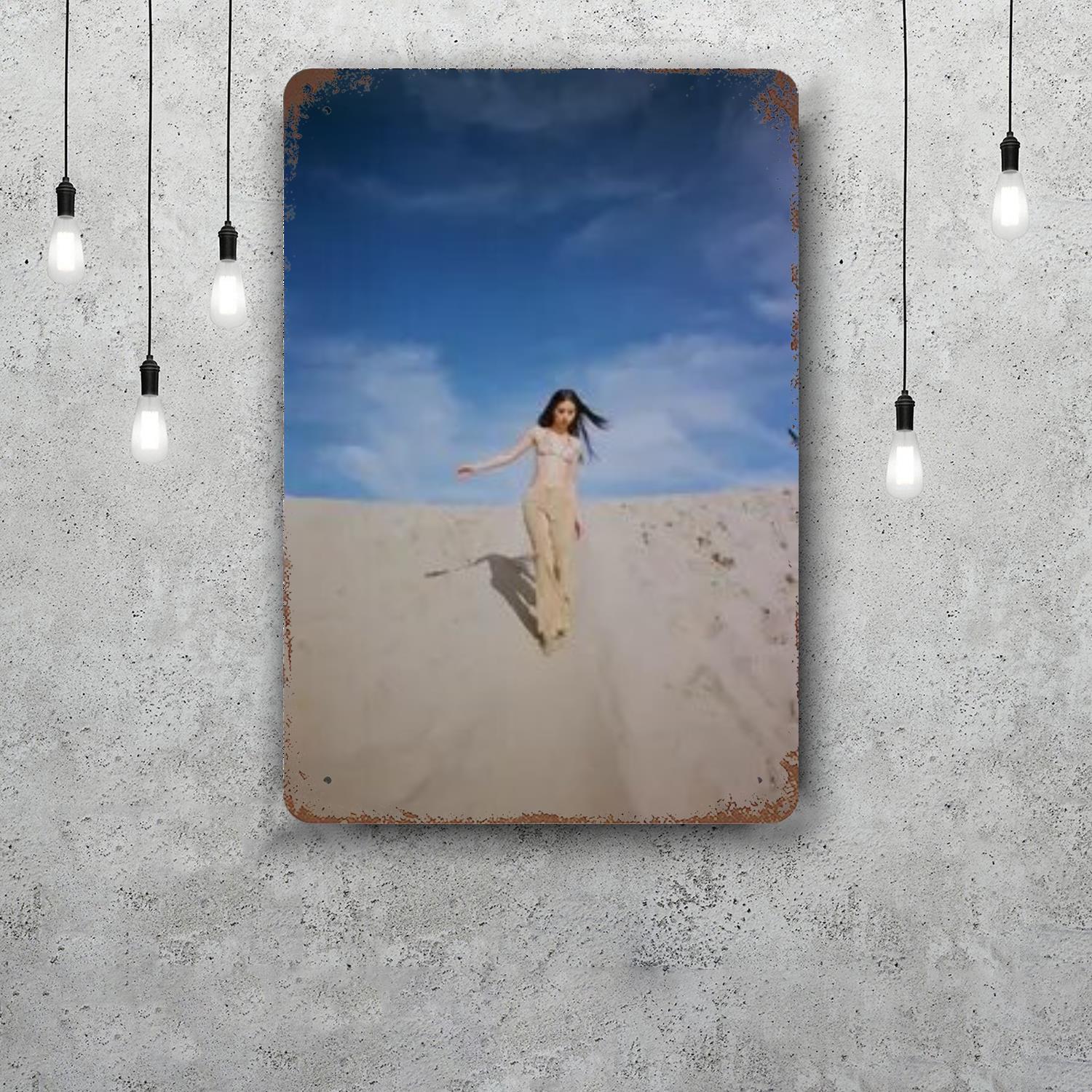 

alexa demie Retro Vintage Tin Sign Poster Decorative Plaque Metal Plate Wall Decor 20x30cm（7.8x11.8inch）